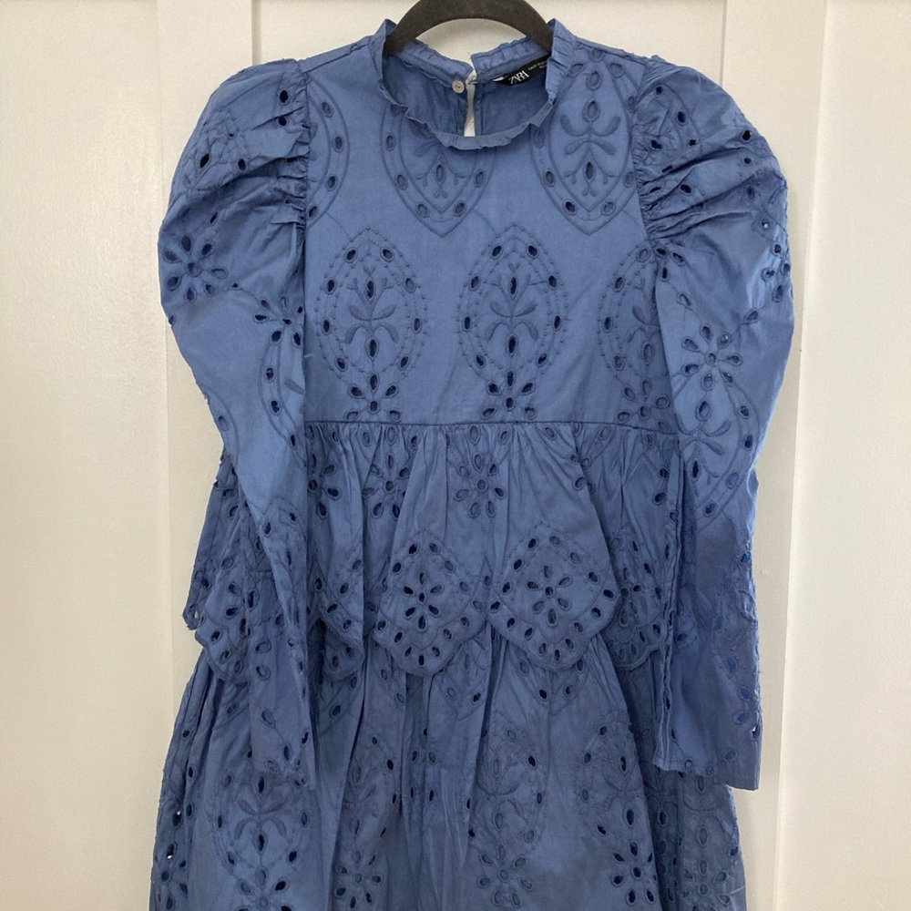 Zara Dress in Blue. Size XS